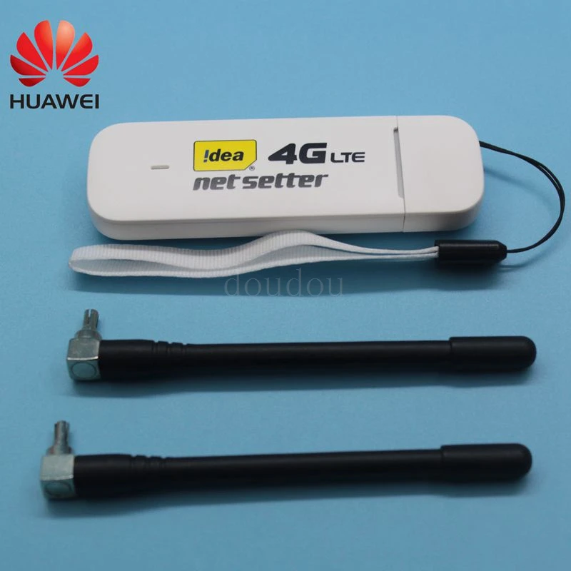 

Unlocked Huawei E3372 E3372h-607 with Antenna 150Mbps 4G Modem 4G LTE USB Modem Dongle Stick Datacard PK K5160