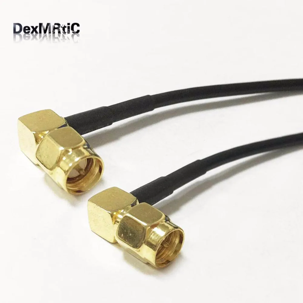 SMA Male Plug Right Angle Connector