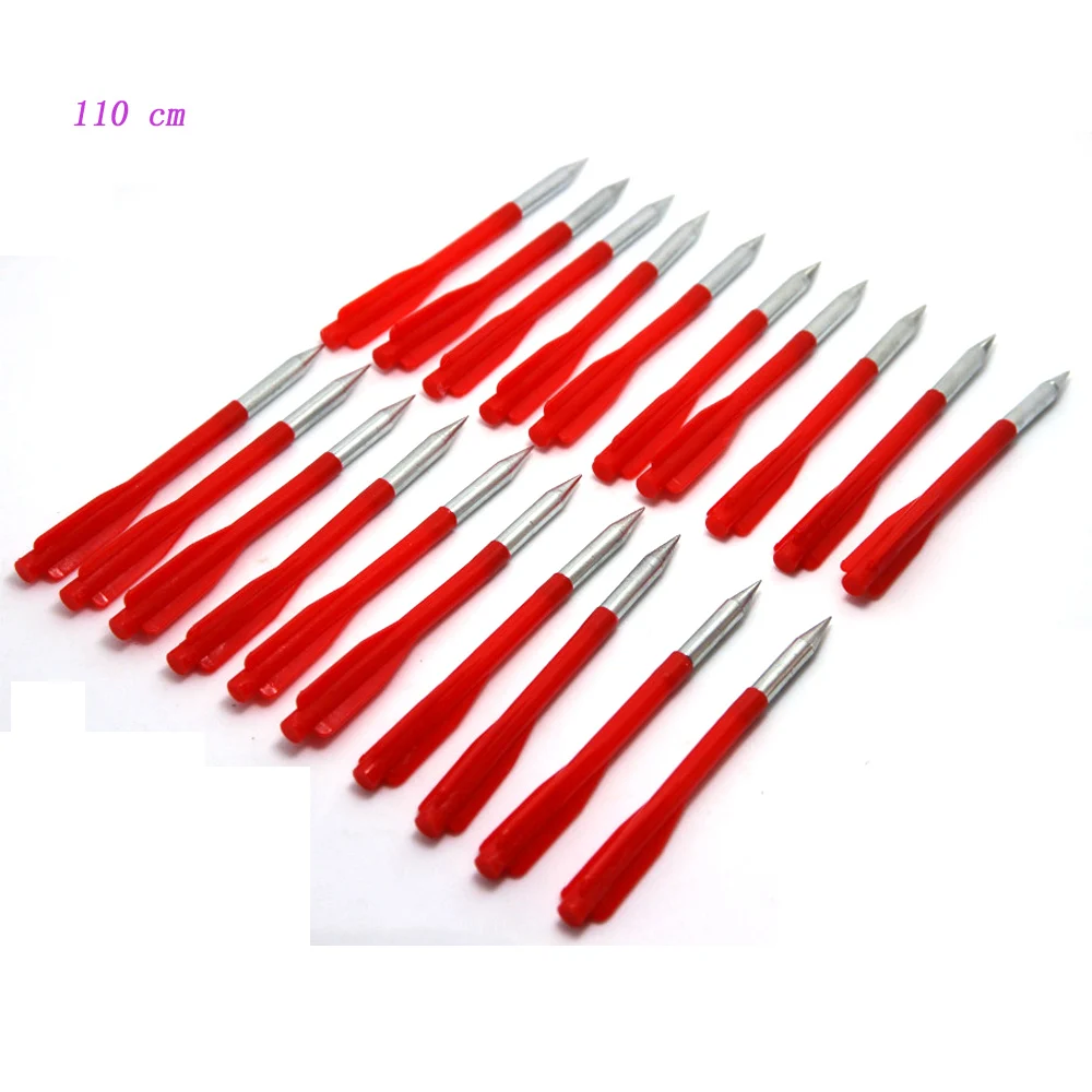 

20 pcs 3 wings 105mm(4.33") Hunting Long Crossbow Arrows for Pistol Crossbow Archery Arossbow Arrows Bolt Hunting and Shoot