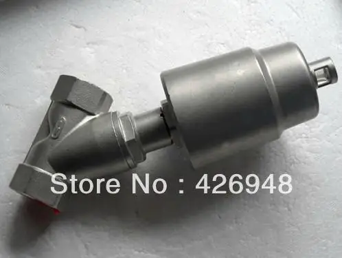 1 ''DN25 пневматический угловой Флейта с приводом из нержавеющей стали|piston