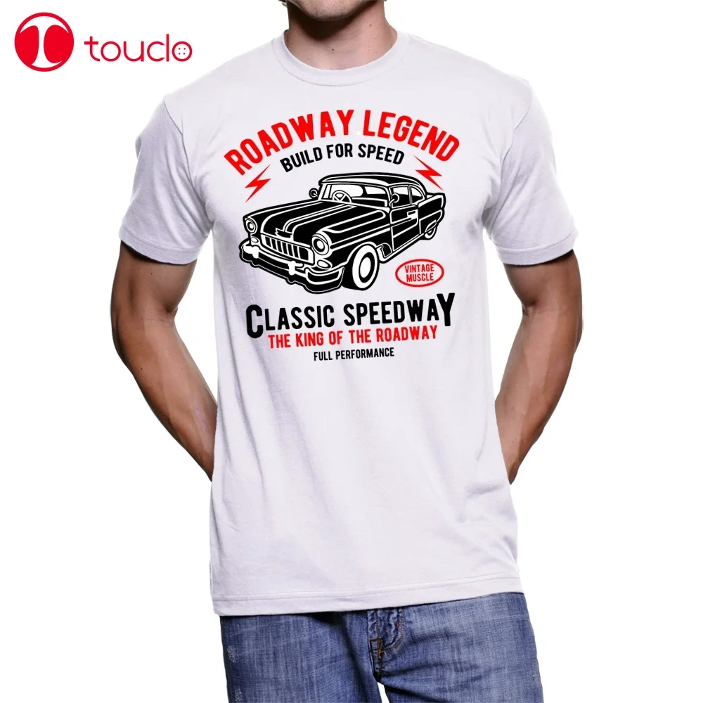 Футболка 2019 модная мужская футболка Uomo Roadway Legend T Shitr Hoodies|Футболки| |