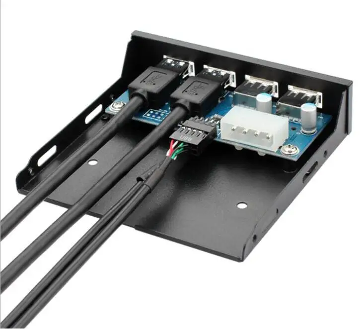 LBSC USB3.0 قرص مرن لوحة USB3.0 * 2 + USB2.0 * 2 أجزاء كمبيوتر LBSC USB3.0 قرص مرن لوحة USB3.0 * 2 + USB2.0 * 2 أجزاء كمبيوتر