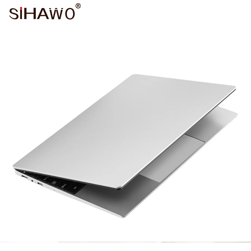Ноутбук 15,6 дюймов Windows 10 Intel Braswell J3160 четырехъядерный с 218 ГБ 256 ГБ 512 ГБ 1024 ГБ SSD ram 6 Гб двойной WiFi Ультра - Цвет: Silver Grey