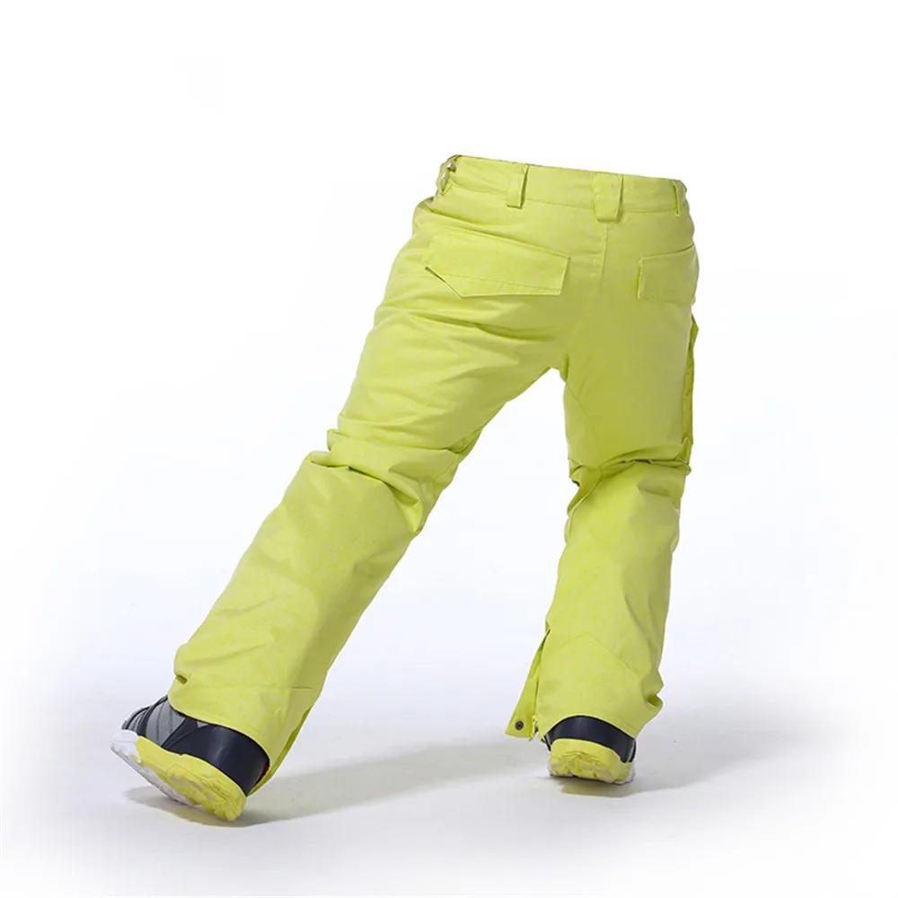 GSOU Снежный бренд лыжные брюки мужские сноубордические брюки водонепроницаемые лыжные брюки зимние лыжные Сноубординг ветрозащитная Спортивная одежда для улицы