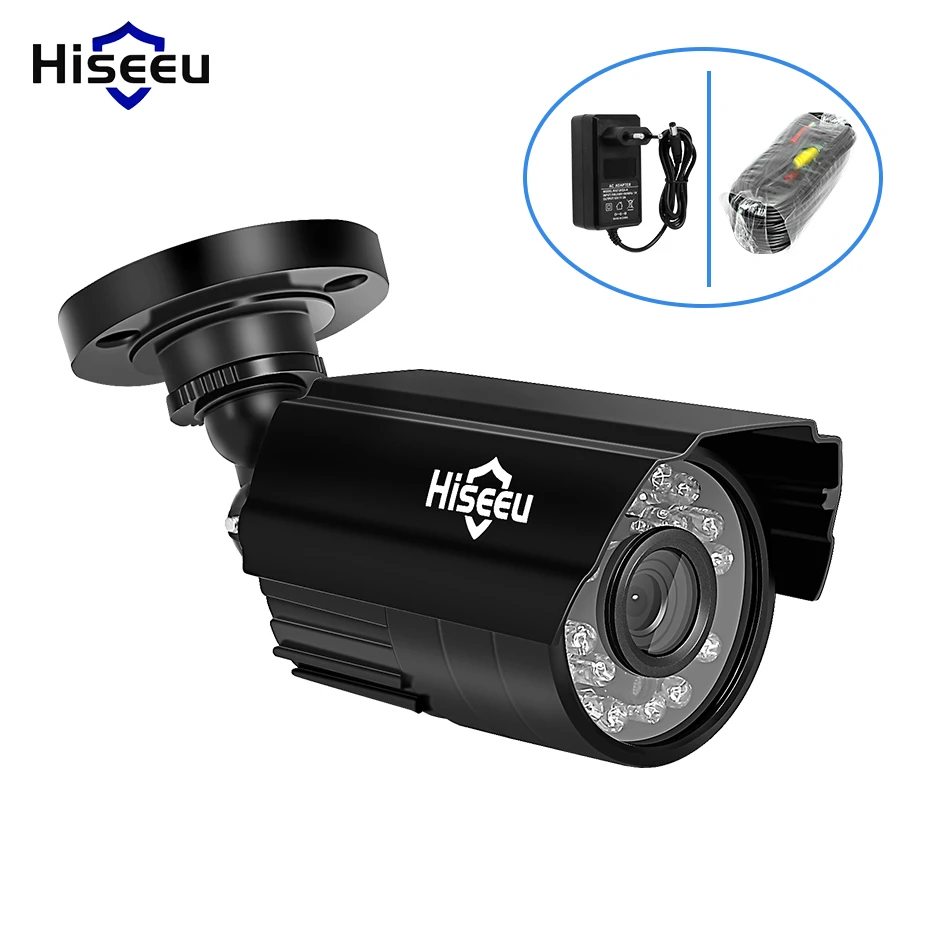 Hiseeu AHD аналоговая инфракрасная камера видеонаблюдения высокой четкости 720P 1080P CCTV