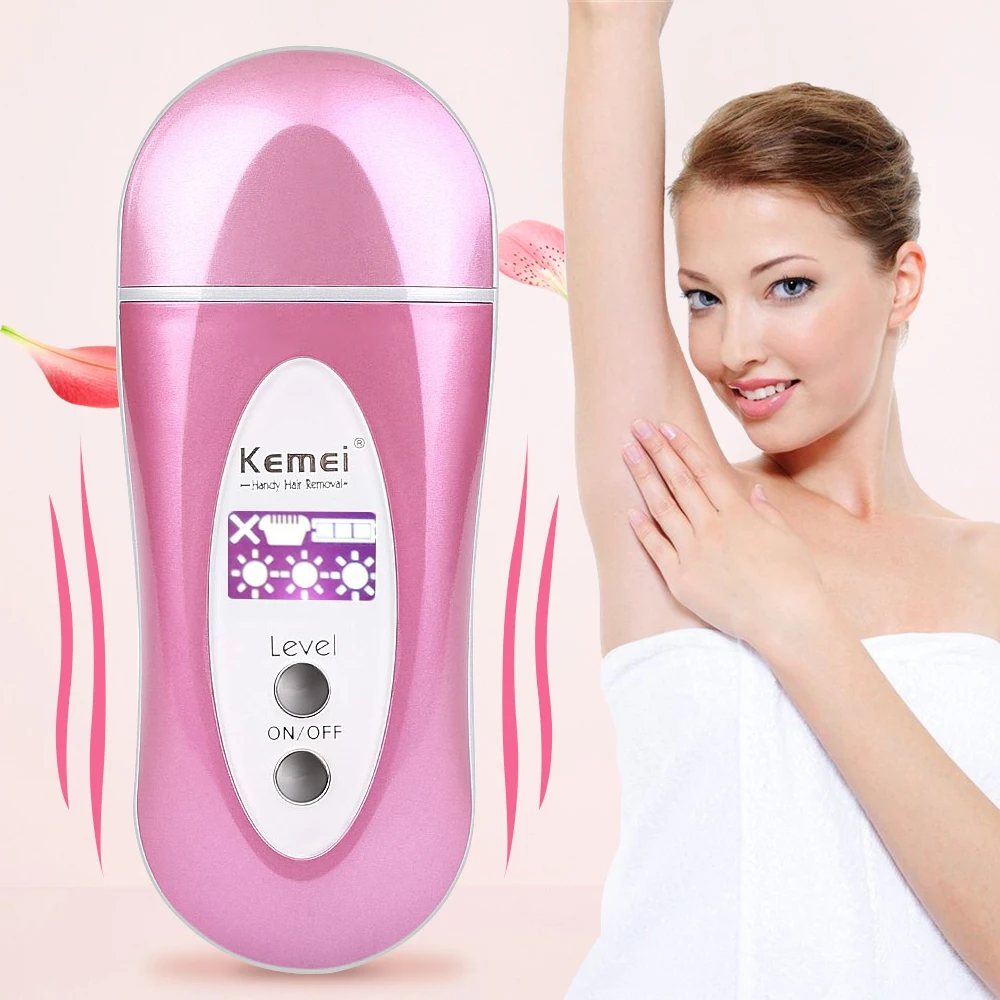 

Kemei KM - 6810 Rechargeable Hair Removal Shaving machine Infrared Hot-wire Electric Hair Remover Kit Epilator Shaving Device