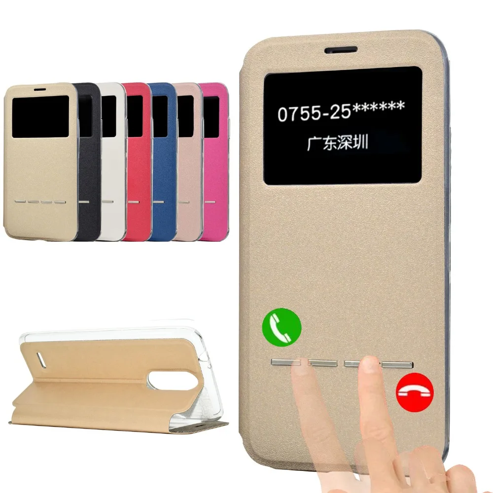 Умный кожаный флип чехол для LG G4 G5 G6 подставка из искусственной кожи K4 K8 K10 LV3 LV5