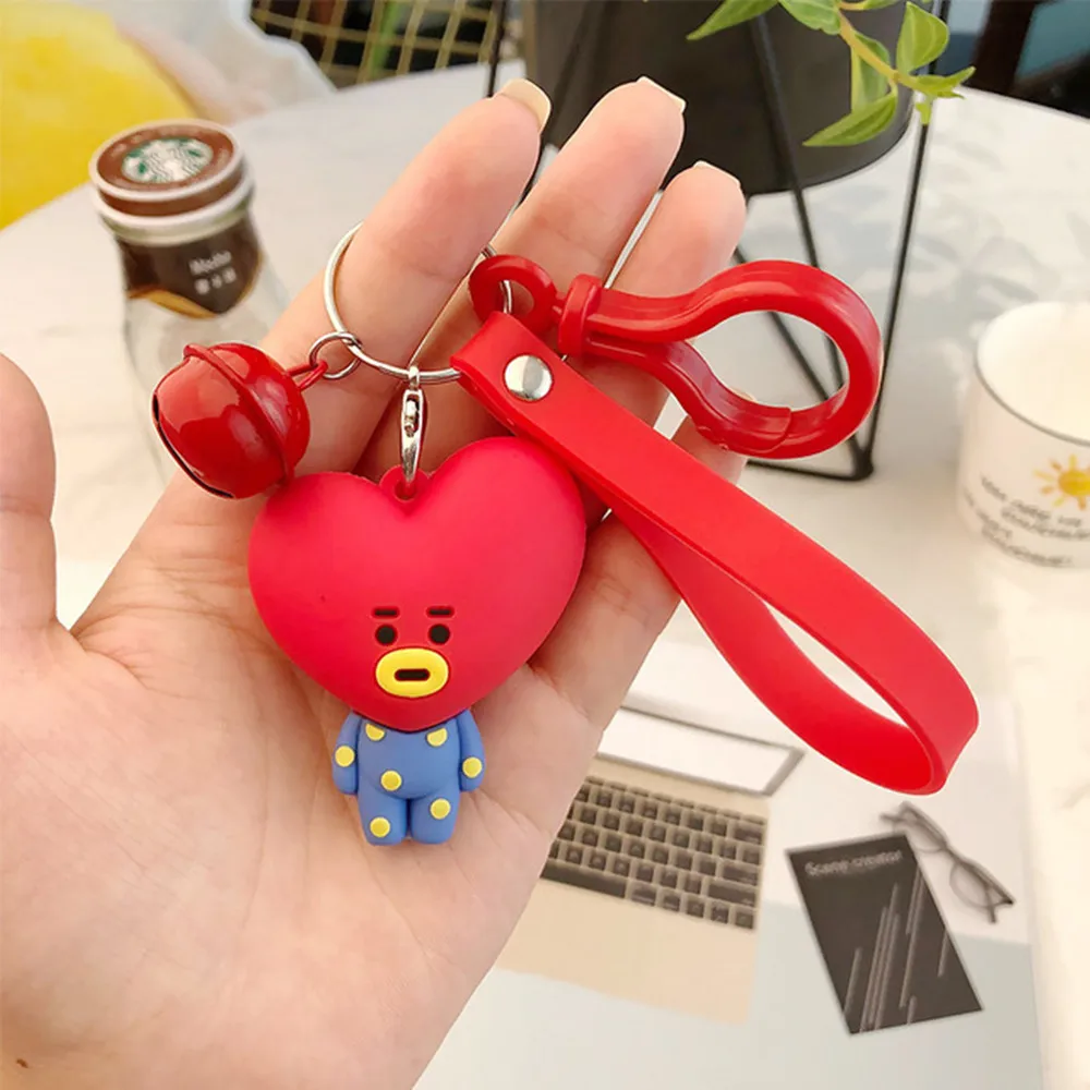 

Hot Bangtan Boys BTS bt21 Soft Vapp Plush Keychain Toy Kids Collection Kawaii Stuffed Toy Doll TATA VAN COOKY CHIMMY SHOOKY KOYA