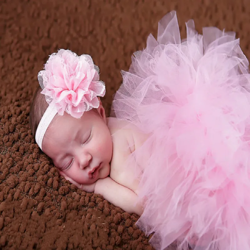 Puff Dress Dance Photo Shoots Newborn Baby Dresses Girl Dress Birthday