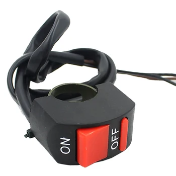 

Handlebar Motorcycle Accident Hazard Double Flash Light Switch ON/OFF Button
