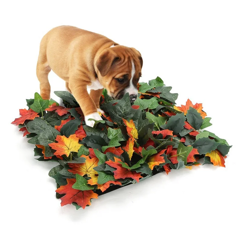 

Artificial Grove Pet Snuffle Mat Nosework Blanket Dog Training Mats Dog Feeding Mat Yummy Mat Toy Nose Work For Stress Release