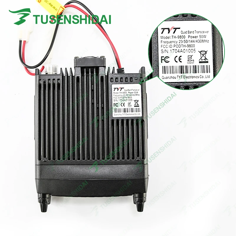 NEW TYT TH-9800 PLUS 50W 809CH Quad Band Dual Display Reapter Car Ham Radio+Programming Cable NEW TYT TH-9800 PLUS 50W 809CH Quad Band Dual Display Reapter Car Ham Radio+Programming Cable