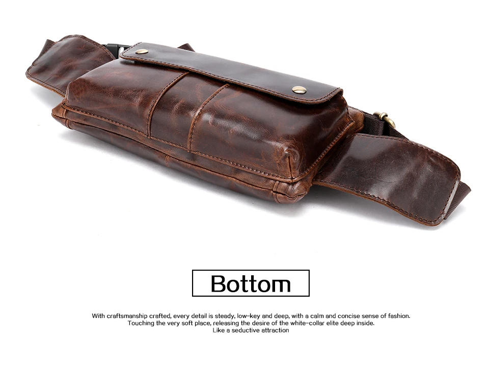 Мужская кожаная поясная сумка с ремнем для хип-хопа, мужские сумки для телефона из натуральной кожи, поясная сумка для путешествий, кошелек, клатч, сумки для мужчин, дизайн 8398