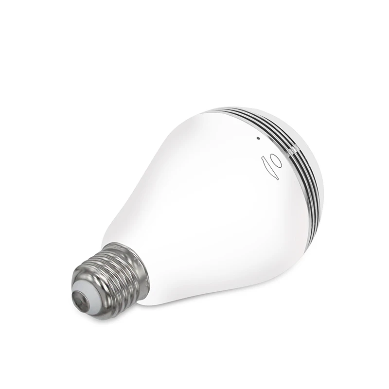  Bulb Lamp Wireless IP Camera Wifi 3MP Network Panoramic FishEye Home Security CCTV Camera 360 Degre - 32856139137