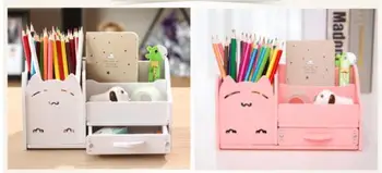

Multi-function Desk Stationery Organizer Pen Holder Pens Stand Pencil Organizer for Desk Office Accessories Supplies Stationery