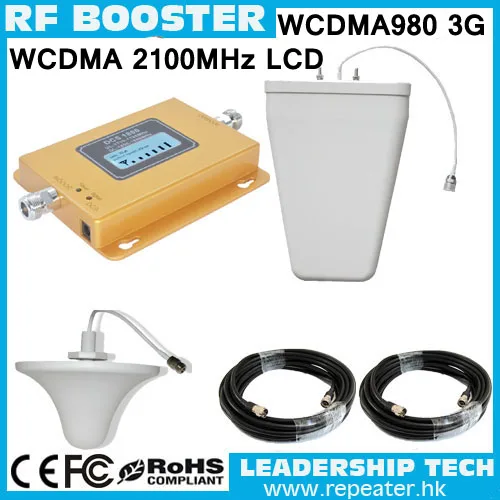 ЖК-дисплей дисплей wcdma980 2100 мГц 3G umts980 WCDMA W-CDMA/UMTS 2100 мГц 3G мобильный/сотовый телефон ретранслятор сигнала усилитель