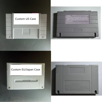 

Custom Games for16bitSNES Games --- link for custom USA shell or EUR shell