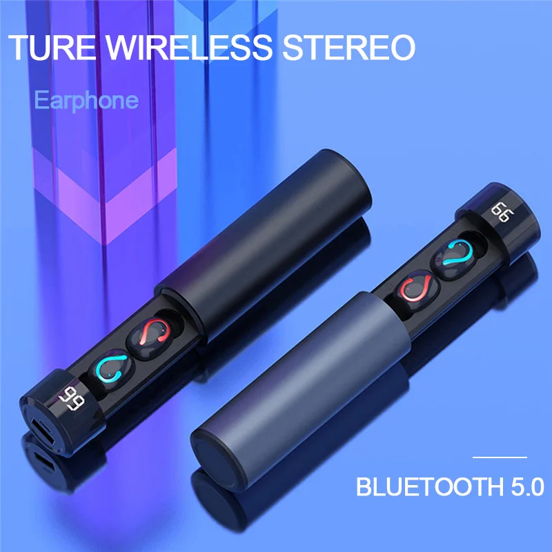 LEORY Q67 TWS беспроводные наушники 3D стерео мини bluetooth 5,0 спортивные водонепроницаемые Handsfree с микрофоном
