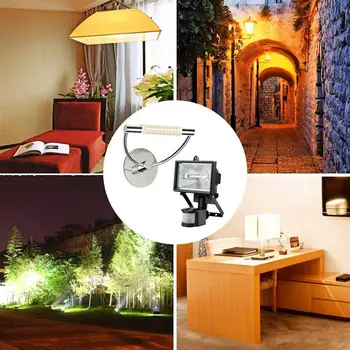 

LED Bulb 6W 10W R7S Dimmable LED Lamp 450 Lumens 1000 Lumens 360 Degrees AC 230V Equivalent Halogen Lamp Projector Bulb