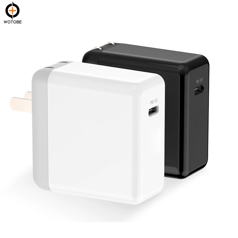 

WOTOBE PD3.0 45W C Charger MacBook Pro / DELL XPS 12/13/ Samsung Note 8 S9, Google Pixel XL for iPhone X/8 8Plus / iPad