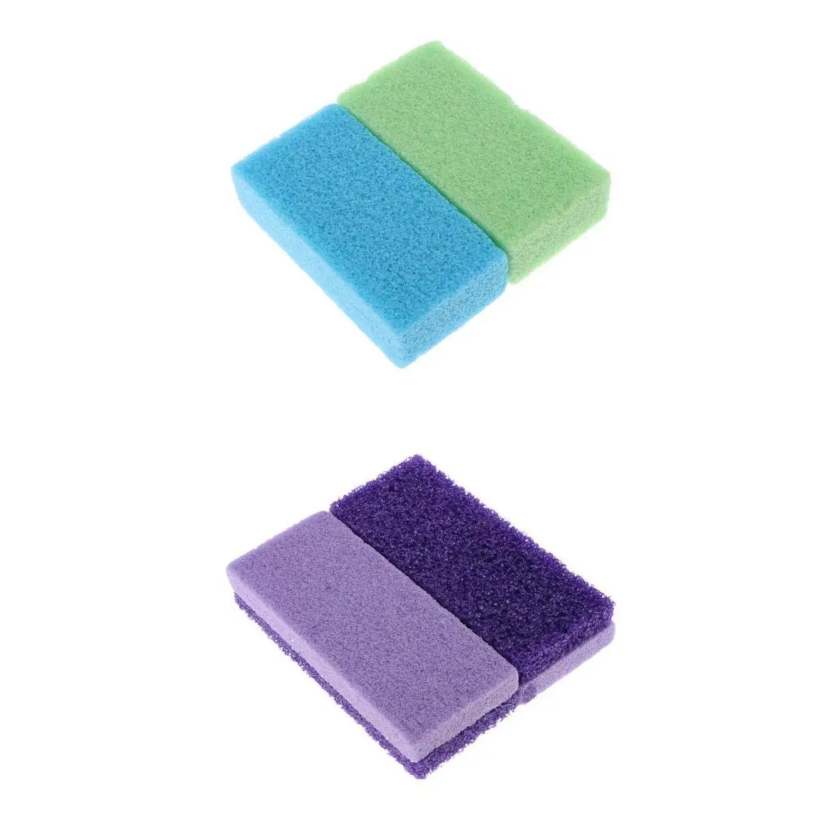 4Pcs Natural Lava Pumice Stone - Gift Set Bundle Synthetic Pumice Stone-Callus Remover Foot Scrubber Home Pedicure Exfoliation