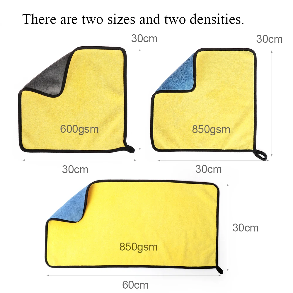 1 шт., супер впитывающая способность, автомойка, полотенце из микрофибры, очистка окон автомобиля, сушильная ткань, Подшивка, уход за автомобилем, Детализация, автомойка, полотенце