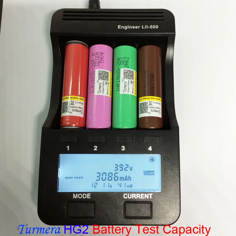 HG2 18650 3000mah 30A электронная сигарета перезаряжаемые батареи мощность высокой разрядки 30 Ампер большой ток Vape мод использовать JY16