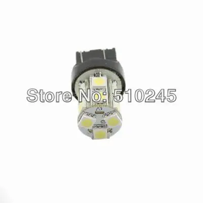 100x водить автомобиль T20 7440 W21W 7443 w21/5 Вт 13 СВЕТОДИОДНАЯ лента smd 5050 13smd led Белого красного и желтого цвета