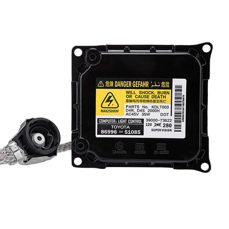 

MGTV LIGHT Slim HID Xenon Ballast D4S D4R Canbus 35W 12V Car Xenon Replacement Electronic HID Digital Ballast Blocks Xenon Bulb