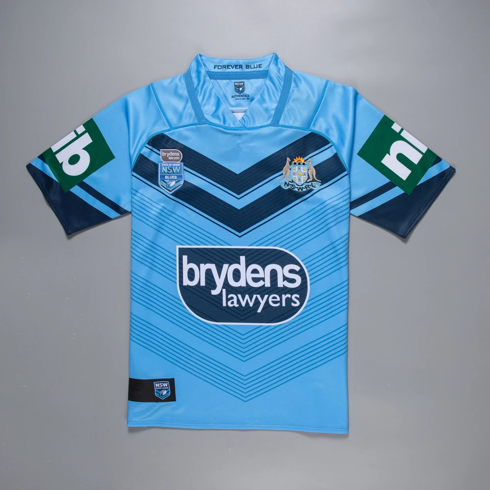 أستراليا 2018 NSWRL HOKDEN دولة المنشأ الرئيسية للرجبي جيرسي هولدن nswrl أصول Holton قميص الدوري الفانيلة