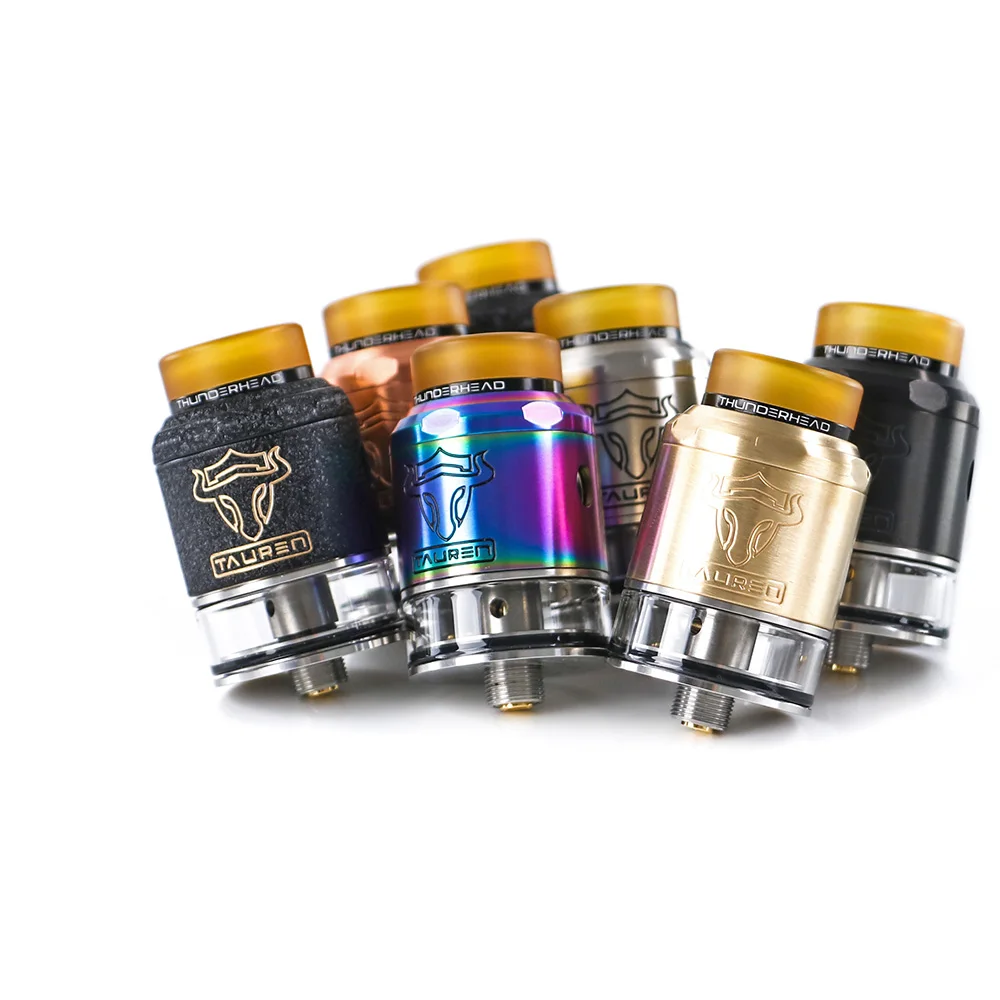 THC Tauren RDTA tank Double 28 micro air holes atomizer