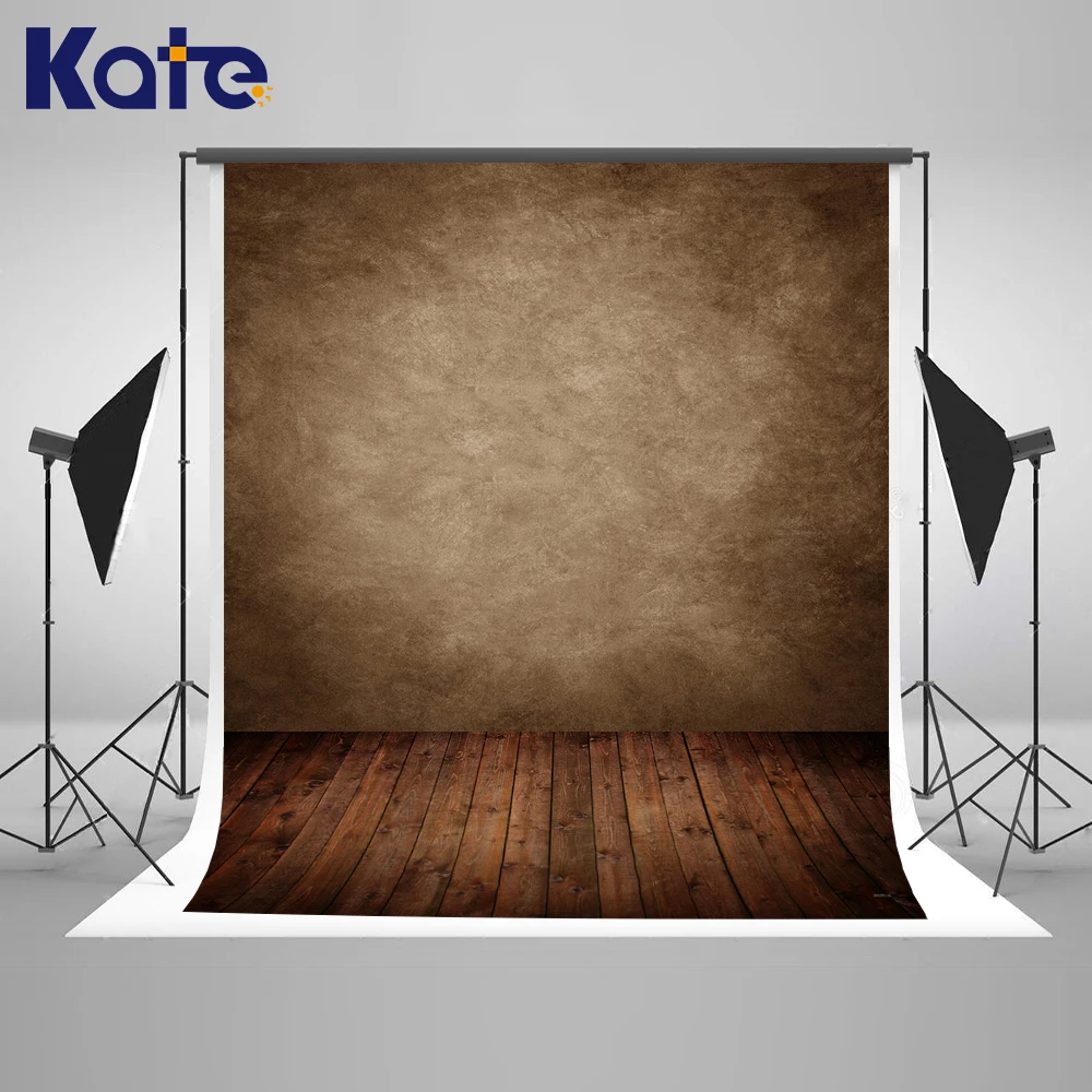 ФОТО 10x10 FT Kate Retro Gray Photography Backdrops Wooden Floor Backdrops Children Photography Backdrop Studio Props Backgrounds