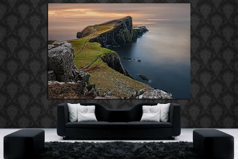 

Scotland Mountains Canvas Paintings Landscape Wall Art Room Decor Modern Posters Home Decoration Mural Living Room Wall Picture