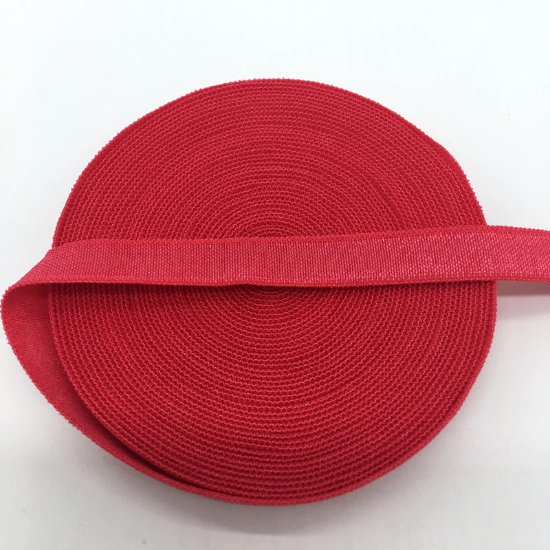 5 ярдов 3/" 10 мм эластичная лента Многоуровневая складывающаяся эластичная лента спандекс атласная лента DIY кружевная швейная накладка выбрать цвет