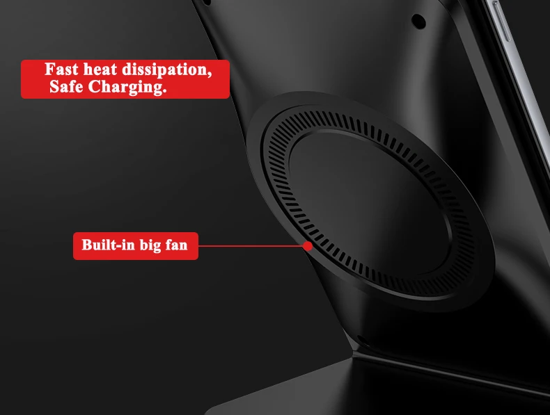 NOHON Wireless Charger Stand NH-WXC02 Details (03) For HTC  Droid DNA(US Version) , 8X ( US Version ) , Butterfly3