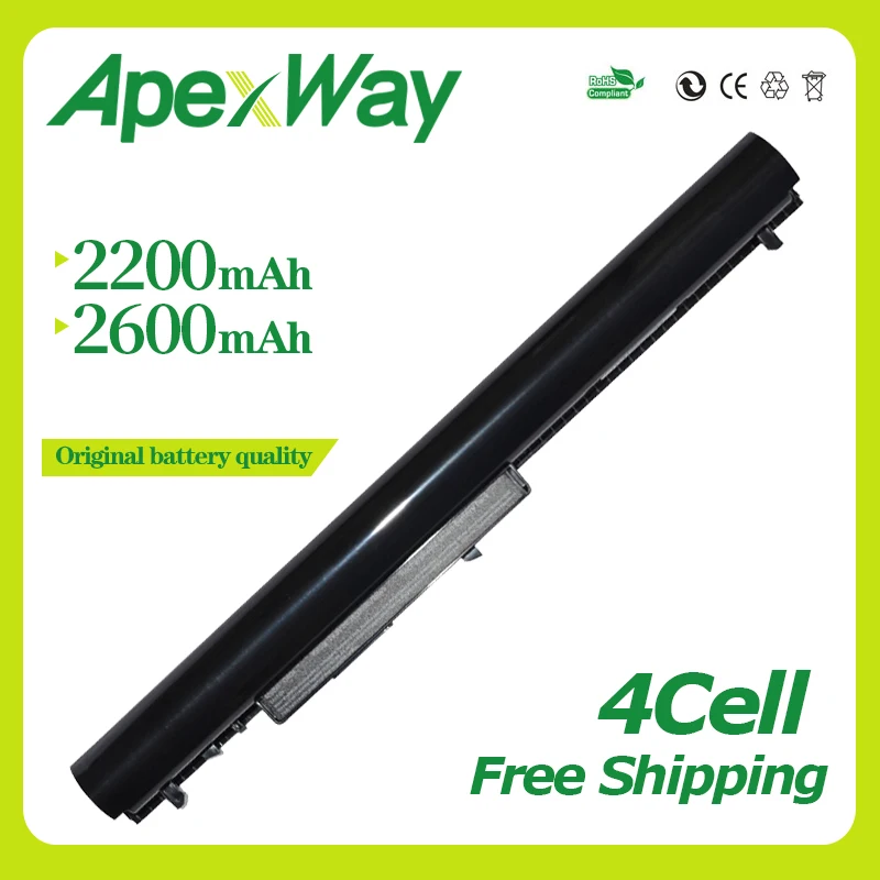 

Apexway 4 cells Laptop Battery for HP OA04 OA03 240 G2 CQ15 CQ14 740715-001 746641-001 HSTNN-LB5Y HSTNN-LB5S HSTNN-PB5Y