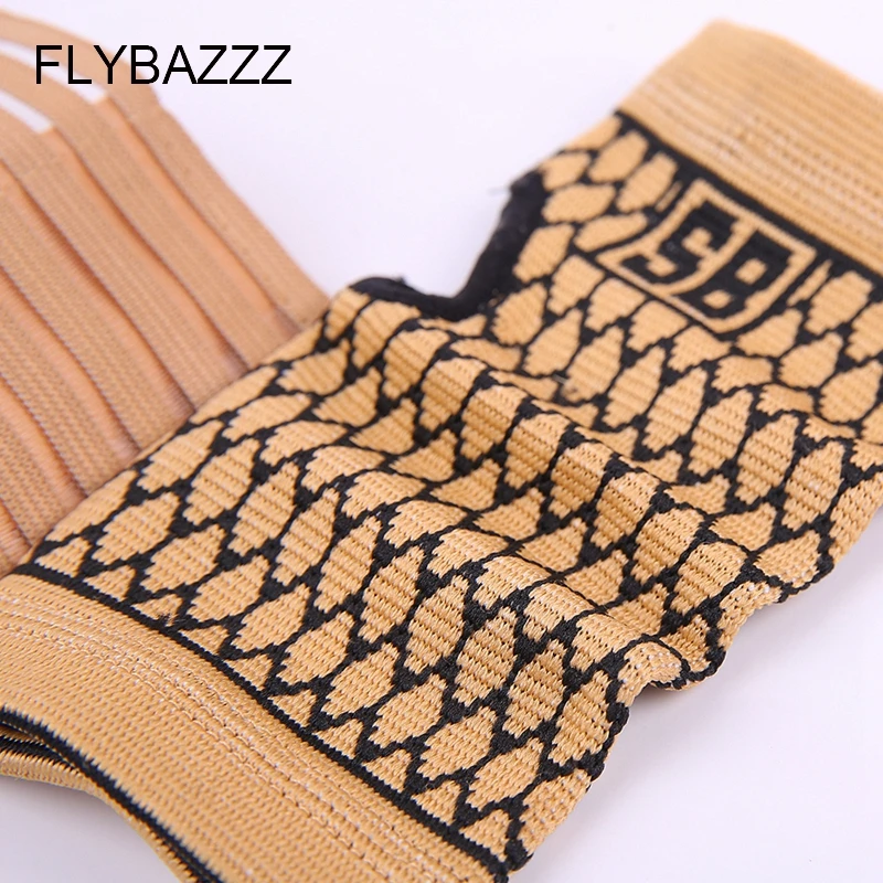 FLYBAZZZ 1PCS High Elastic Bandage Fitness Yoga Hand Palm Brace Wrist Support Crossfit Powerlifting Gym Wraps Palm Pad Protector