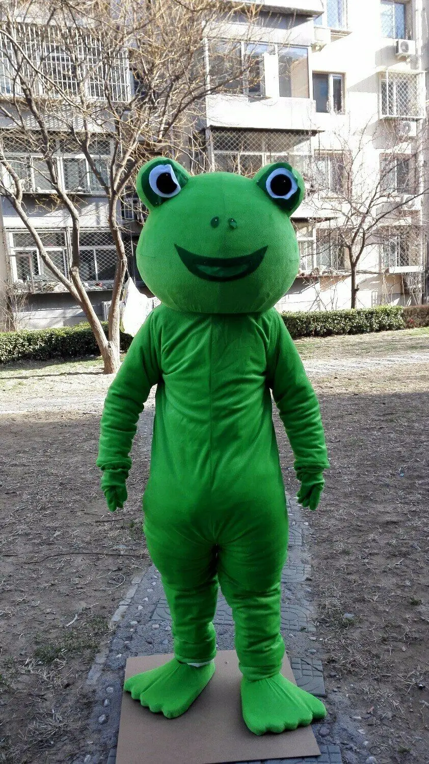 Frog Mascot Costume Suits Cosplay Party Game Dress Outfits Clothing