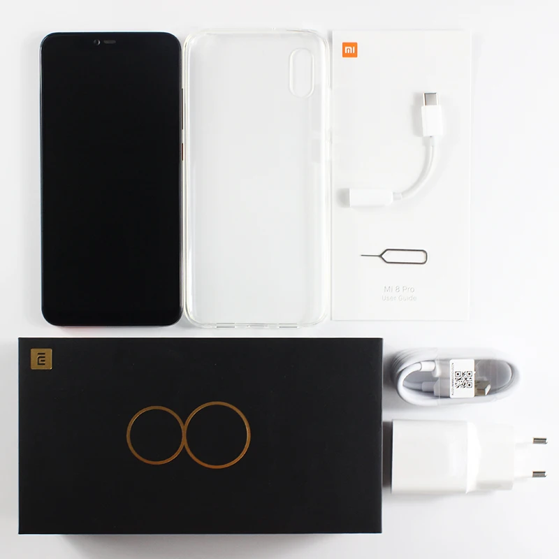 Мобильный телефон Xiaomi Mi 8 Pro глобальная версия ГБ+128 ГБ Snapdragon 845 передняя камера 20
