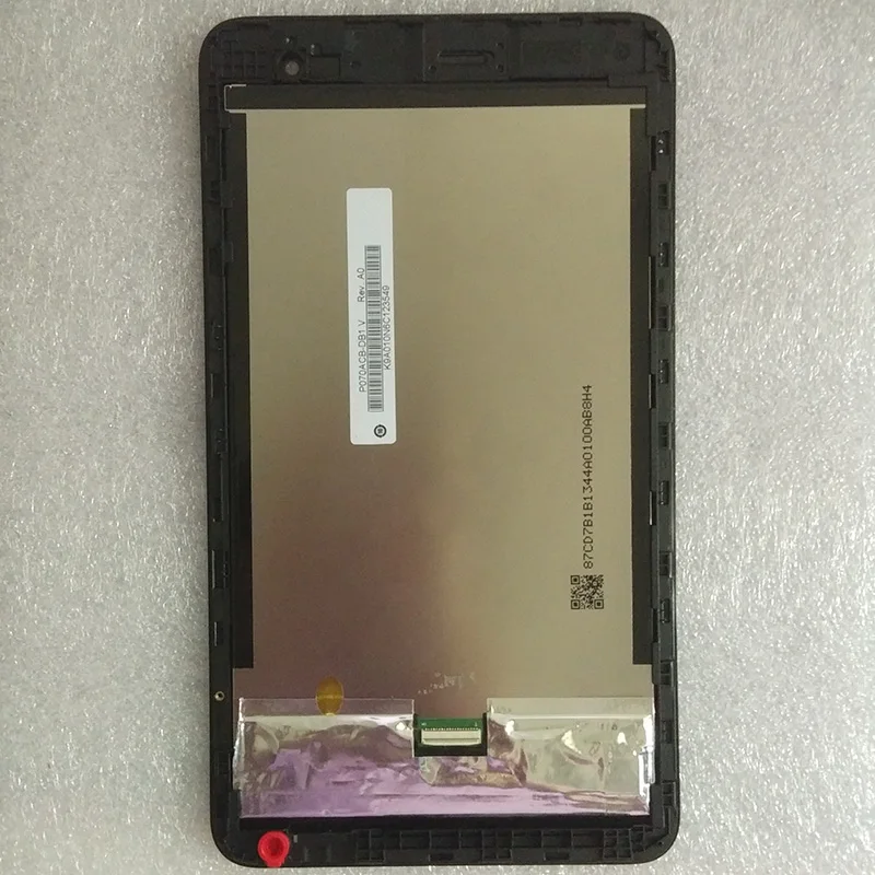 Оригинальный ЖК дисплей с рамкой для Huawei Honor Mediapad T1 7 0 Φ 701U сенсорным экраном и