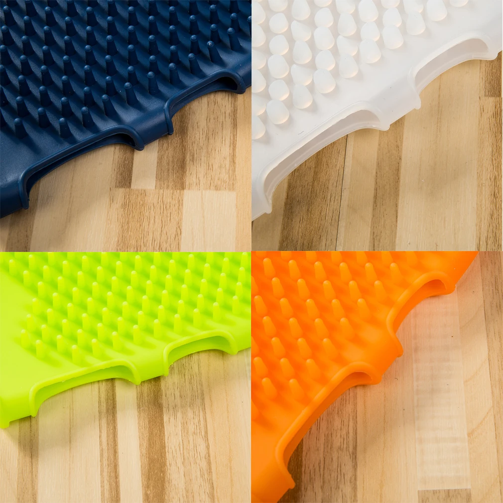 Многофункциональная резиновая силиконовая щетка, перчатки для мытья ...