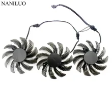 Ventilador cooler 3pin 75mm, cooler para gigabyte gtx 970 windforce g1 3 pçs 3 pçs como substituição