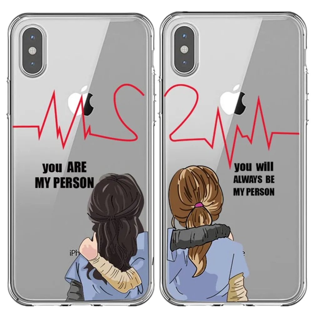 

Grey's Anatomy You're My Person Soft Silicone TPU Back Cover Phone Case For iPhone 5 5S SE 6 6SPlus 7 7Plus 8 8 Plus X XR XS MAX