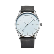 2017 MEIBO Fashion Casual Mens Watches Top Brand Luxury Leather Business Quartz-Watch Men Wristwatch Relogio Masculino