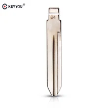 KEYYOU Replacement Metal Blank Uncut Flip KD Remote Key Blade Type #04 For Chrysler 300C Jeep Dodge Auto Car CY24 Key Blade