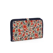 Purse Women Portable Canvas Make-up Bag Coin Purse Mini Flower Bag Zipped Women wallets Phone Fashion New