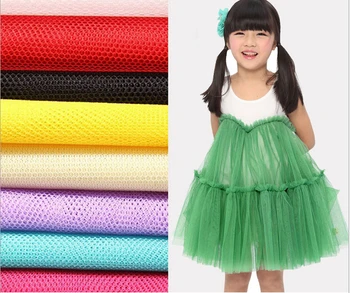

160cm x10yards Soft Tulle 100% Polyester mesh wedding dress skirt veil curtain mosquito net tutu petticoat