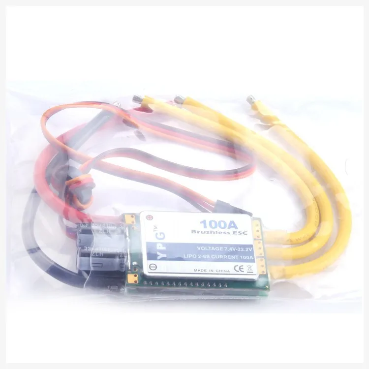 Бесщеточный контроллер скорости YPG 100A ESC (2 ~ 6 S) SBEC ESC|100a esc|brushless speed controllerspeed controller |