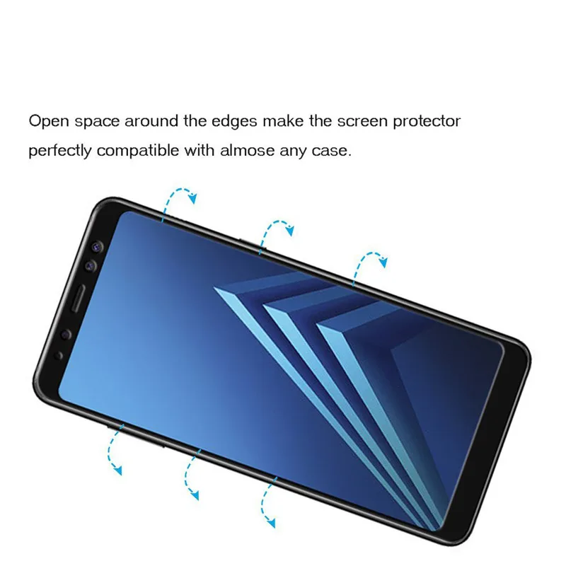 WeeYRN 9H 2.5D защитное стекло на для Samsung Galaxy A8 2018 A530 полный защитный Стекло закаленное