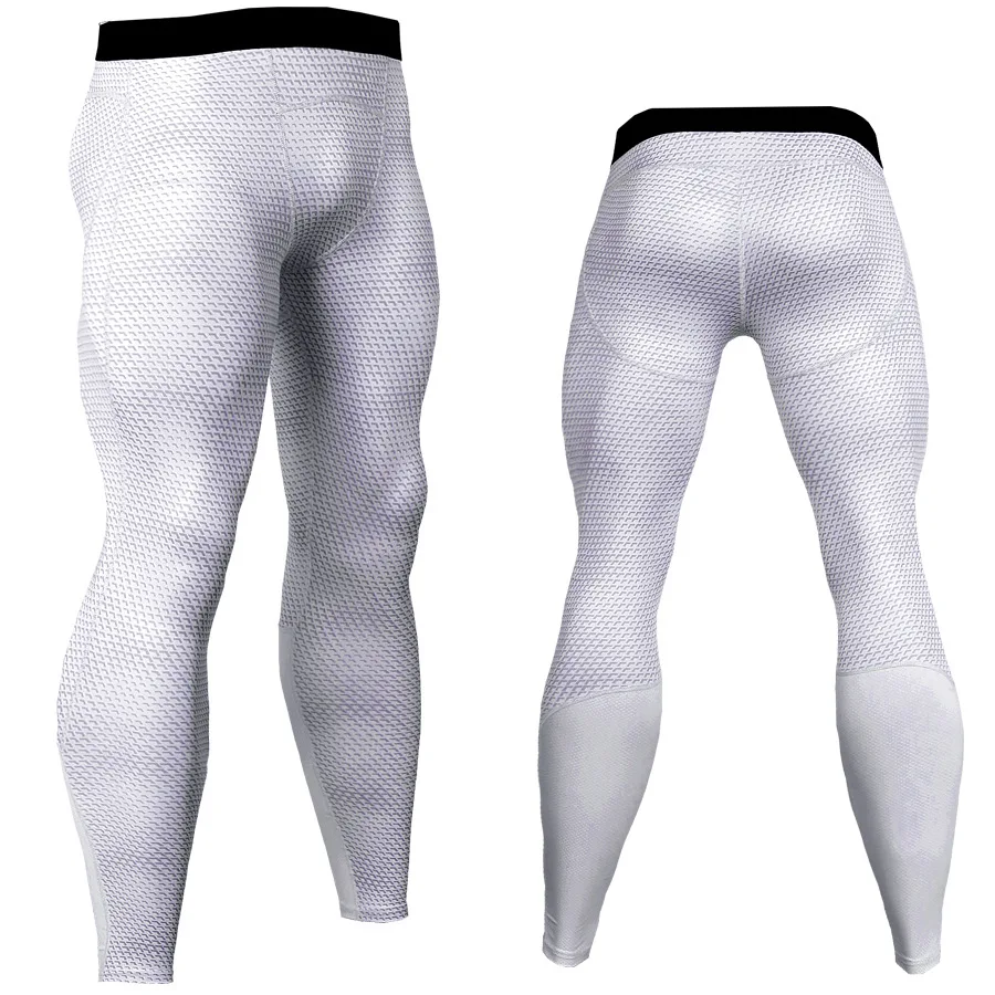 

2018 New Compression Pants Sports Running Tights Men Workout Jogging Leggings Fitness Gym Clothing Sport Leggings Men Trousers